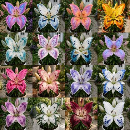🦋✨ ✨Butterfly Lily Bulbs – Stunning Blooms for Every Garden