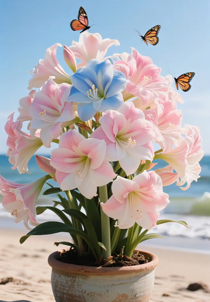 ✨Limited Offer 🌺 Double-Petaled Perfume Amaryllis Bulbs – Giant Blooms, Winter’s Flower ❄️