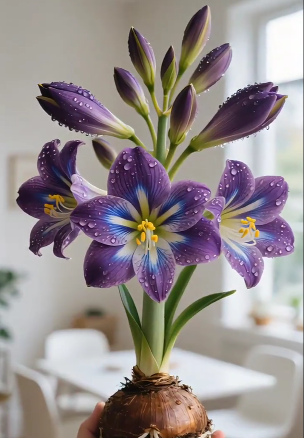 ✨Limited Offer 🌺 Double-Petaled Perfume Amaryllis Bulbs – Giant Blooms, Winter’s Flower ❄️