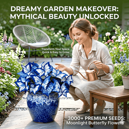 🌸 Moonlight Butterfly Flower Seeds