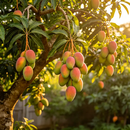 🔥 65K+ SOLD! 🥭 Sweet "Golden Honey" Dwarf Mango Tree Seeds (Grow at Home)