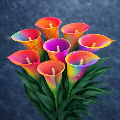 Mysterious Aurora Calla Lily