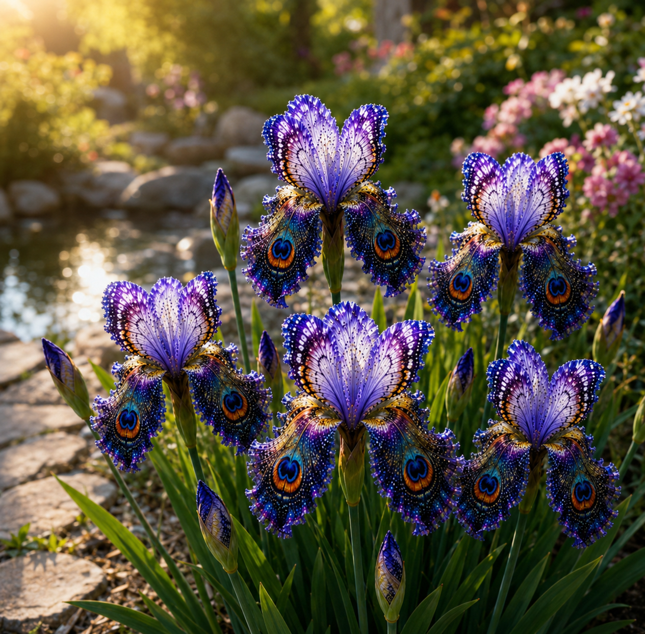 🦋✨Butterfly Iris Bulbs - ✨Grow Your Magical Garden Showstopper