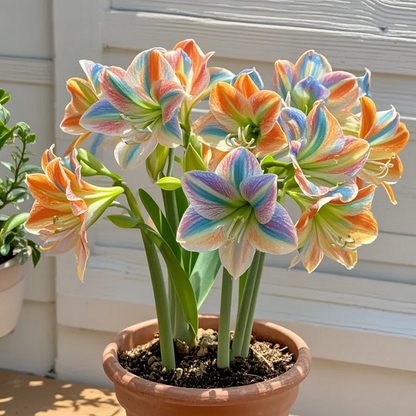 💥😍Rare double-petaled amaryllis bulbs