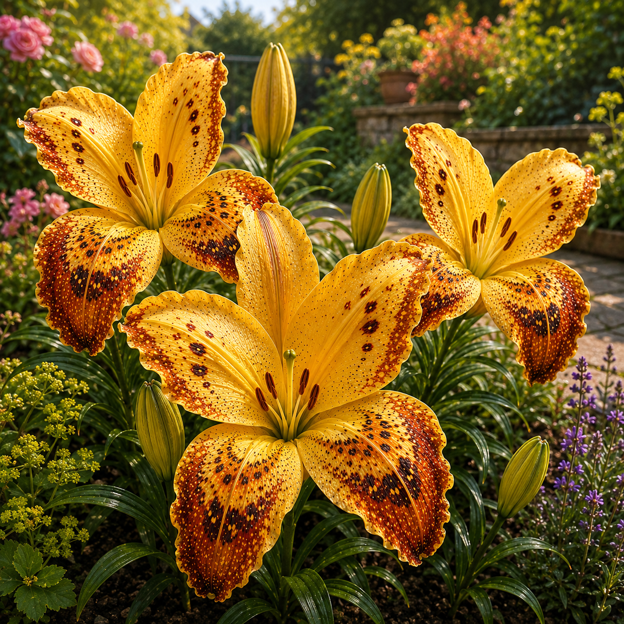 🦋 Butterfly Lily Bulbs – Stunning Blooms for Every Garden
