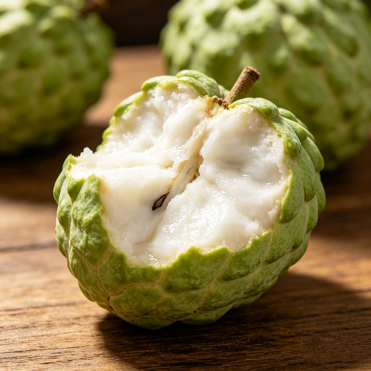 🔥195K+ SOLD! 🍈 Heirloom Sugar Apple Live Seeds – Grow Sweet Tropical Custard Fruit at Home