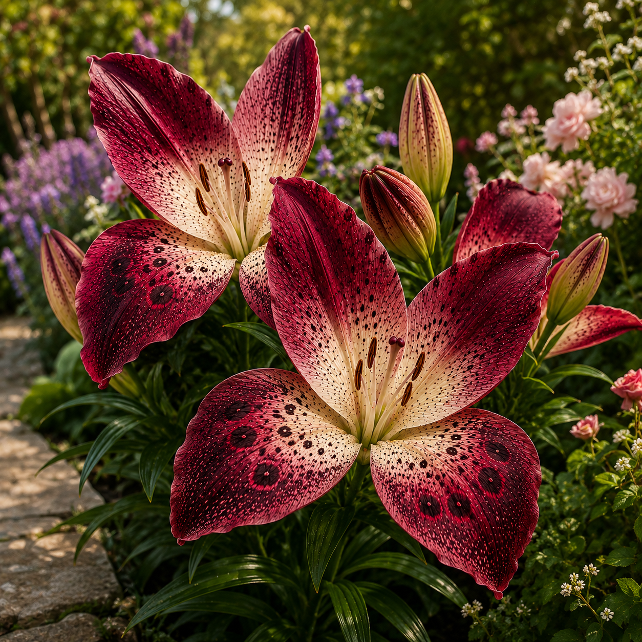 🦋✨ ✨Butterfly Lily Bulbs – Stunning Blooms for Every Garden