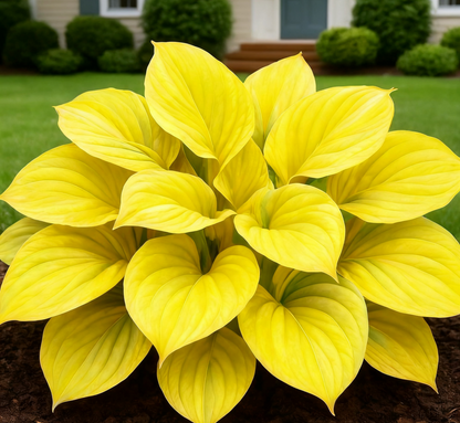 🔥🌌 Glow-in-the-Dark Garden Magic: Rare Dark Blue Flame Hostas Seeds