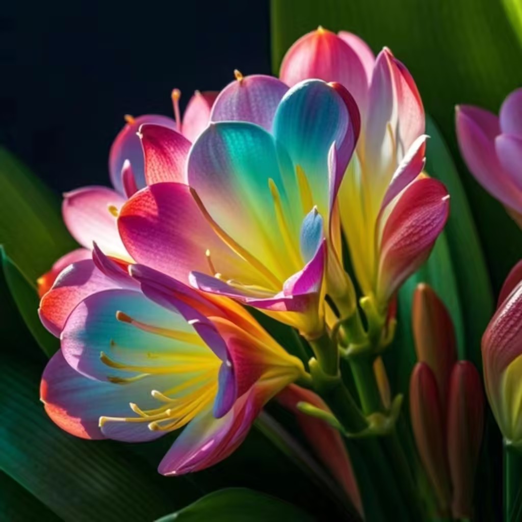 🍀Green plants that purify indoor air👀Clivia Seeds🌿💕