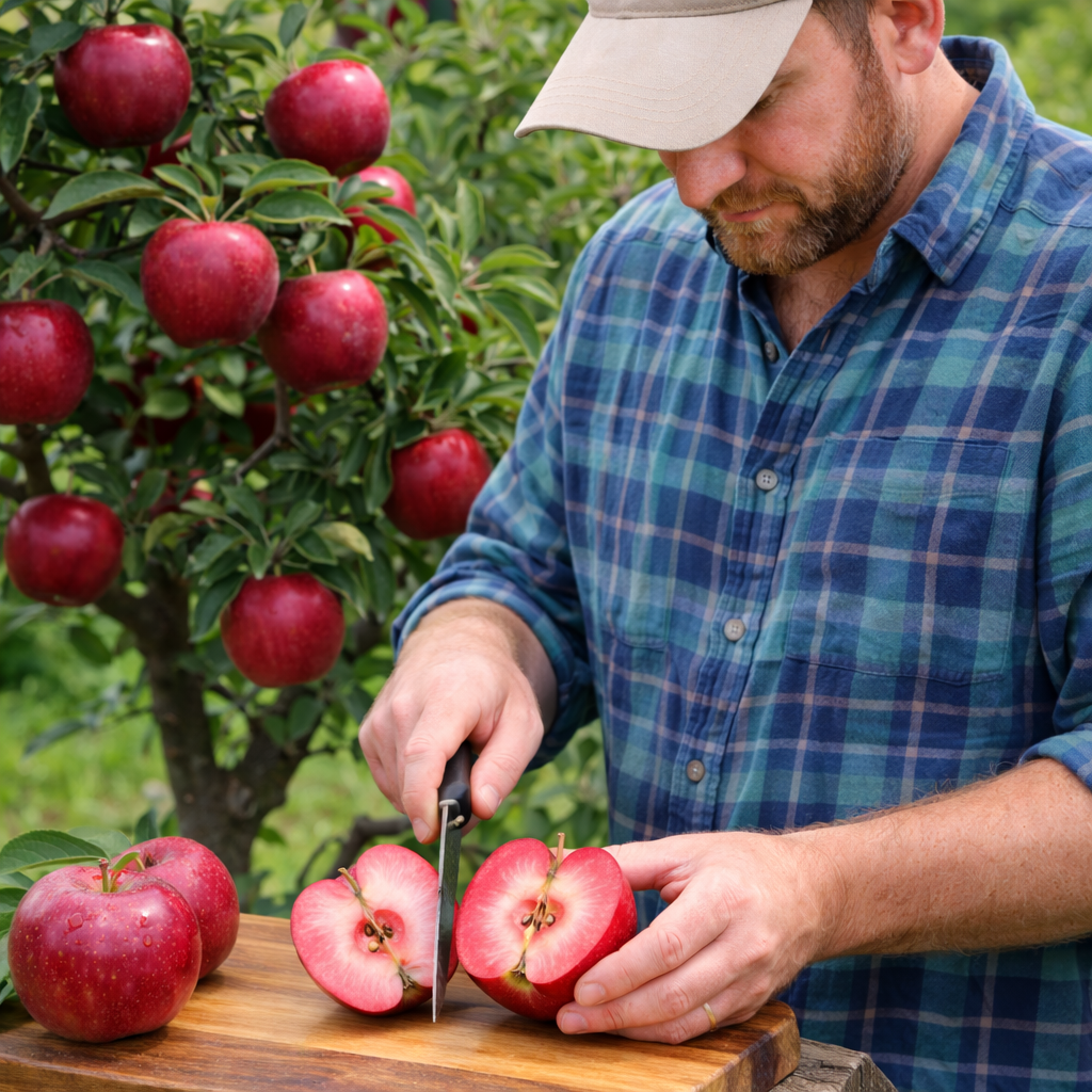 🔥 65K+ SOLD! 🍎Heirloom “Honey Red” Dwarf Apple