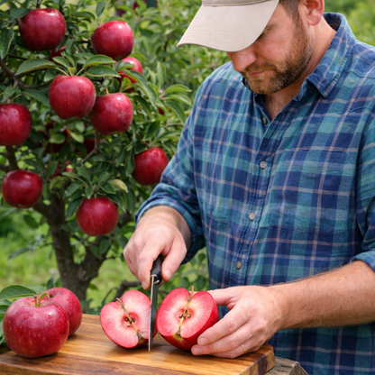 🔥 65K+ SOLD! 🍎Heirloom “Honey Red” Dwarf Apple