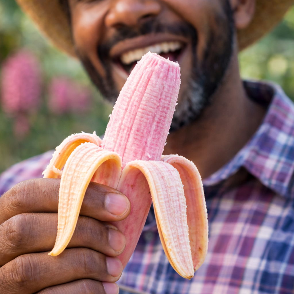 Premium Pink Banana Seeds – Sweet, Nutrient-Rich & Fast-Growing Tropical Variety
