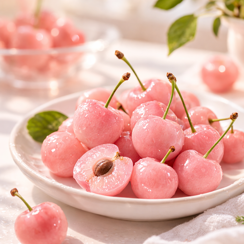 Mini Sweet Pink Cherry Seeds – Crisp, Juicy & Easy to Grow at Home