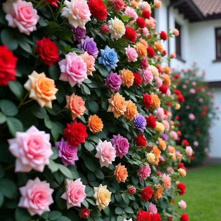 🔥Mixed Rose Seeds (200 seeds)-Heirloom and rare varieties for the home garden, non-GMO, easy-to-grow beautiful perennial flowers