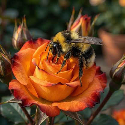 🔥🌹Flaming Rose Seeds🌱 Grow Vibrant Roses from Seed
