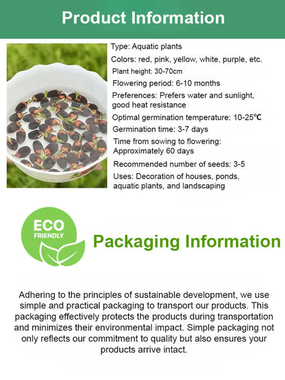 【Blooms Normally Even at -20℃】🪷 Winter Ornamental Hydroponic Lotus Seeds, Survival Rate Up to 99%!