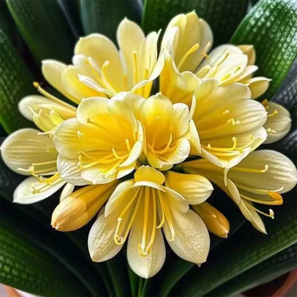 🍀Green plants that purify indoor air👀Clivia Seeds🌿💕