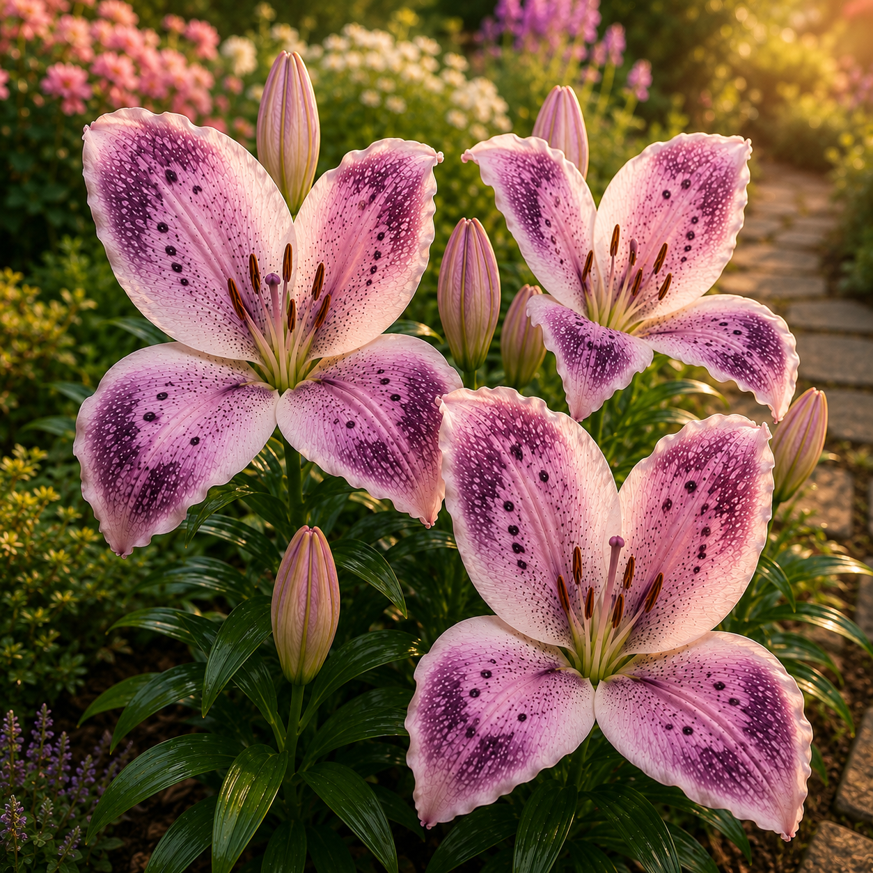 🦋 Butterfly Lily Bulbs – Stunning Blooms for Every Garden