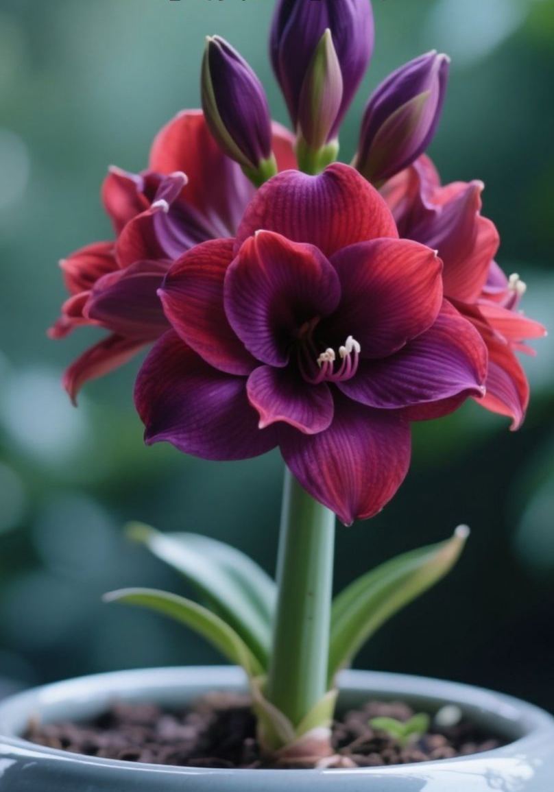 ✨Limited Offer 🌺 Double-Petaled Perfume Amaryllis Bulbs – Giant Blooms, Winter’s Flower ❄️