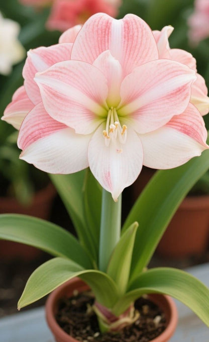 ✨Limited Offer 🌺 Double-Petaled Perfume Amaryllis Bulbs – Giant Blooms, Winter’s Flower ❄️