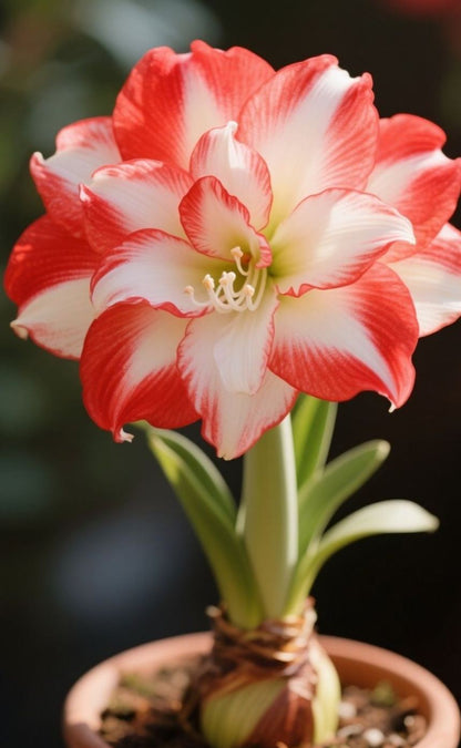 ✨Limited Offer 🌺 Double-Petaled Perfume Amaryllis Bulbs – Giant Blooms, Winter’s Flower ❄️
