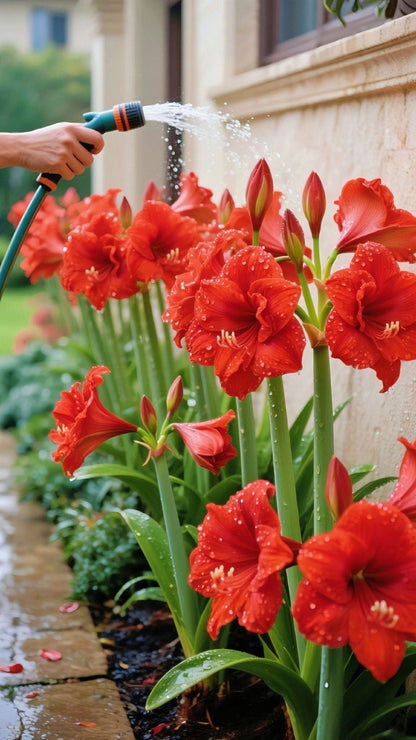✨Limited Offer 🌺 Double-Petaled Perfume Amaryllis Bulbs – Giant Blooms, Winter’s Flower ❄️